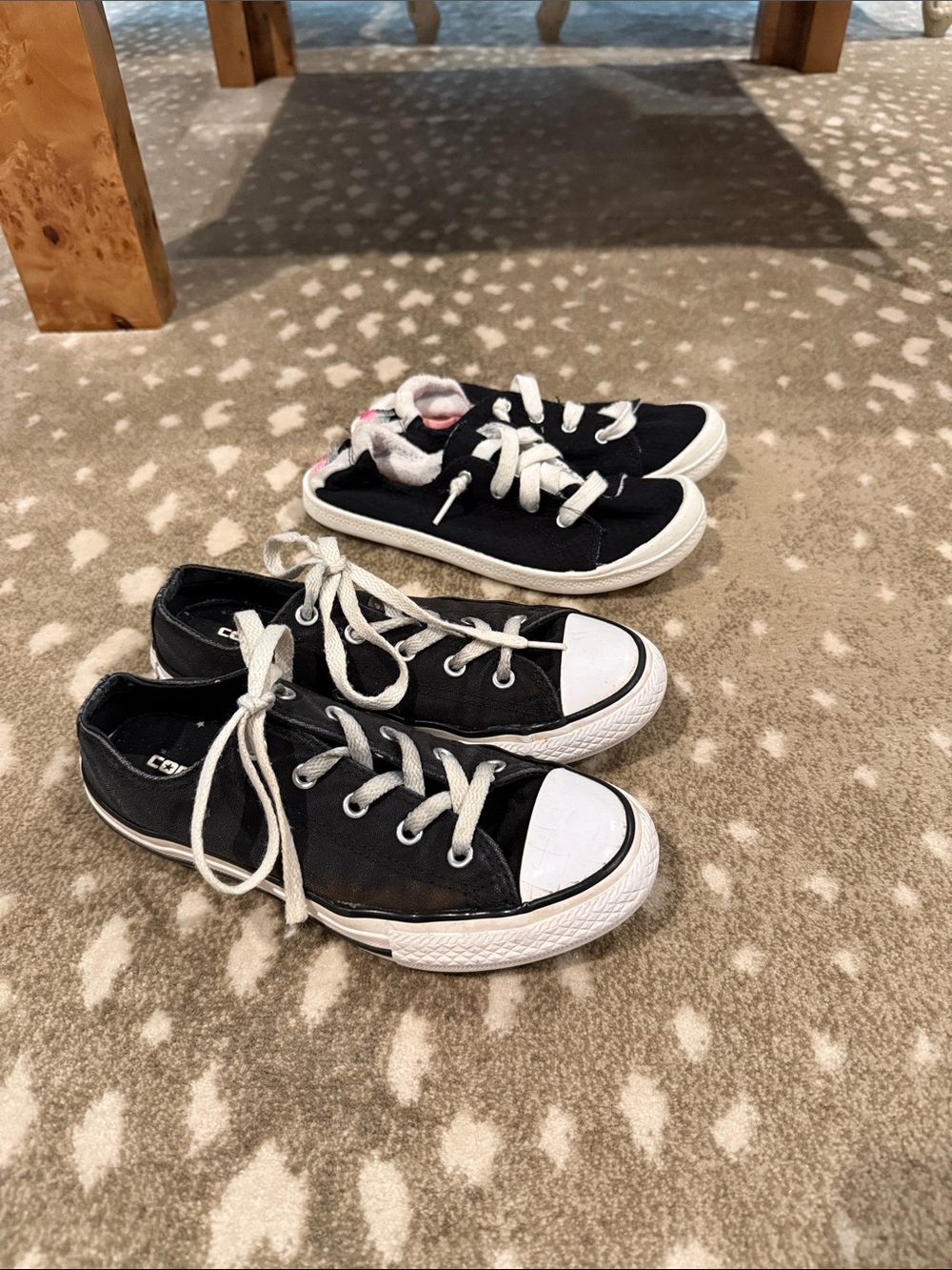 Bundle (2) pairs of girls shoes. Size 2